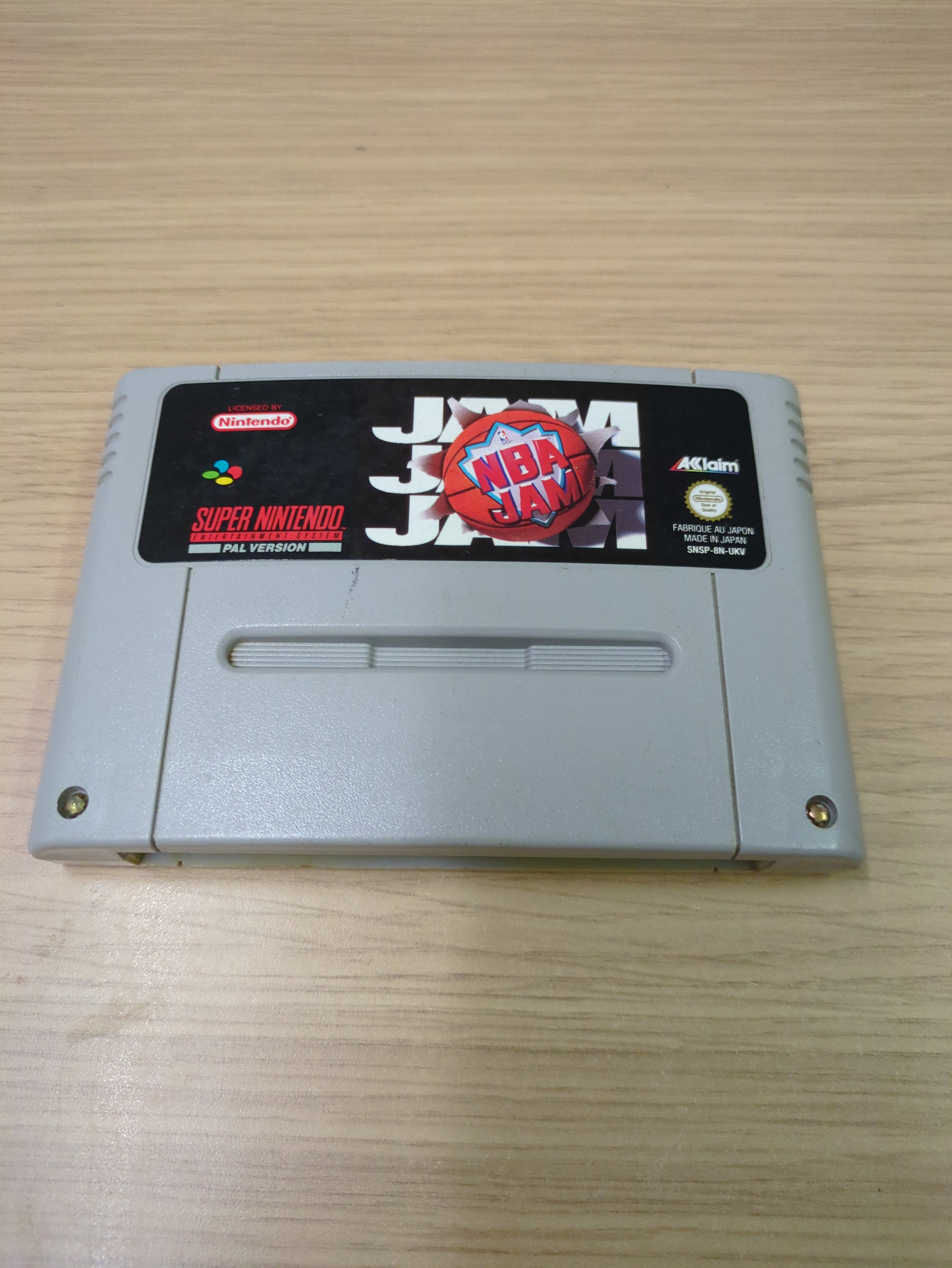 NBA Jam Super Nintendo SNES game Cart Only NBA Jam Super Nintendo SNES game Cart Only